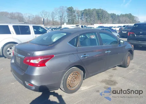 2016 Nissan Sentra Sv z USA, uszkodzony, nr VIN 3N1AB7AP6GL644508